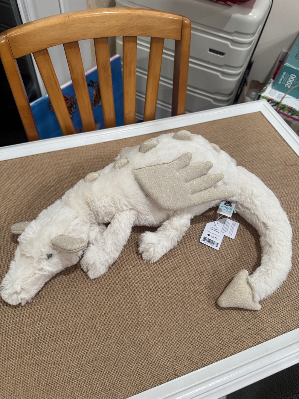 Jellycat Large Snow Dragon HTF